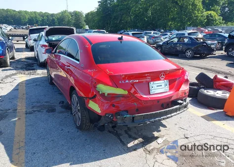 2018 Mercedes-Benz Cla 250 from USA, damaged, VIN WDDSJ4EB0JN688003